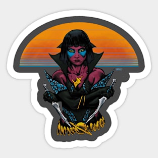 Cosmic Warrior Sticker